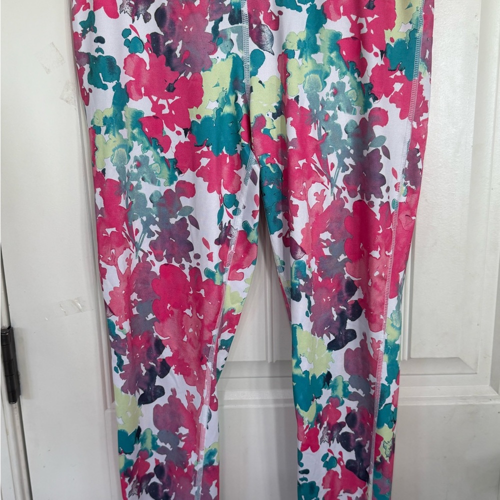ZELOS Floral Print leggings - Multicolor